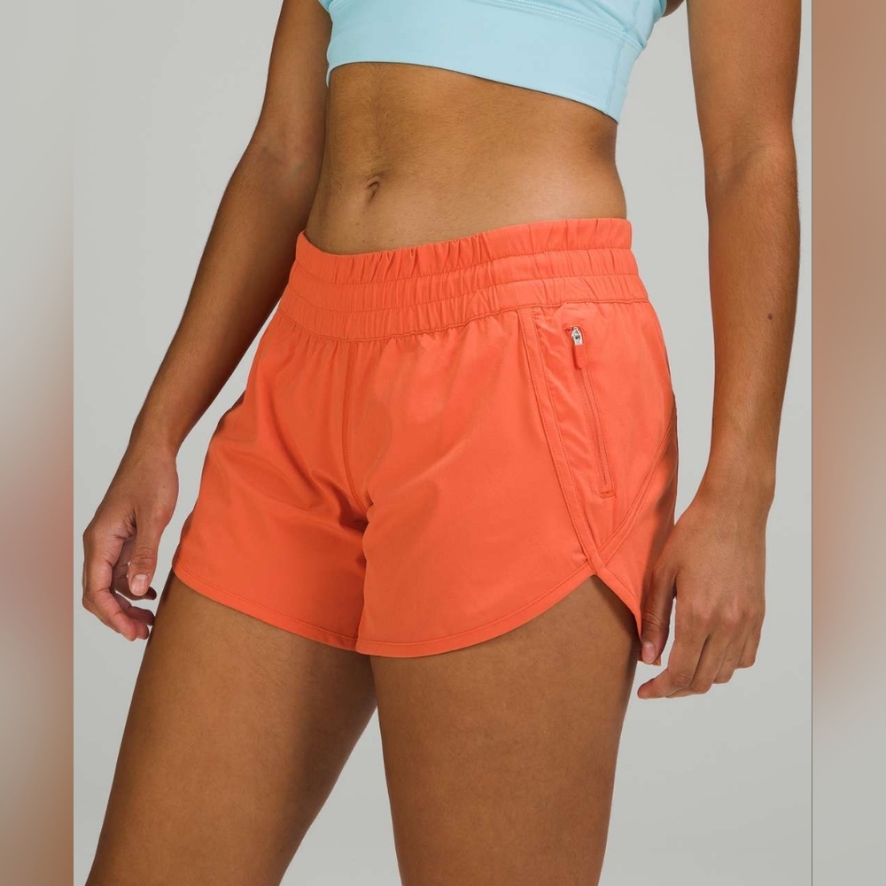 Lululemon Tracker Short 4" Warm Coral, Size 4
